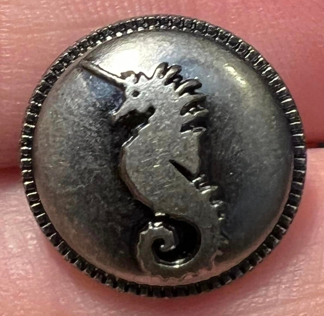 Seahorse Unicorn (SCA Kingdom of Atlanta Spike) Buttons, Set of 10 ...