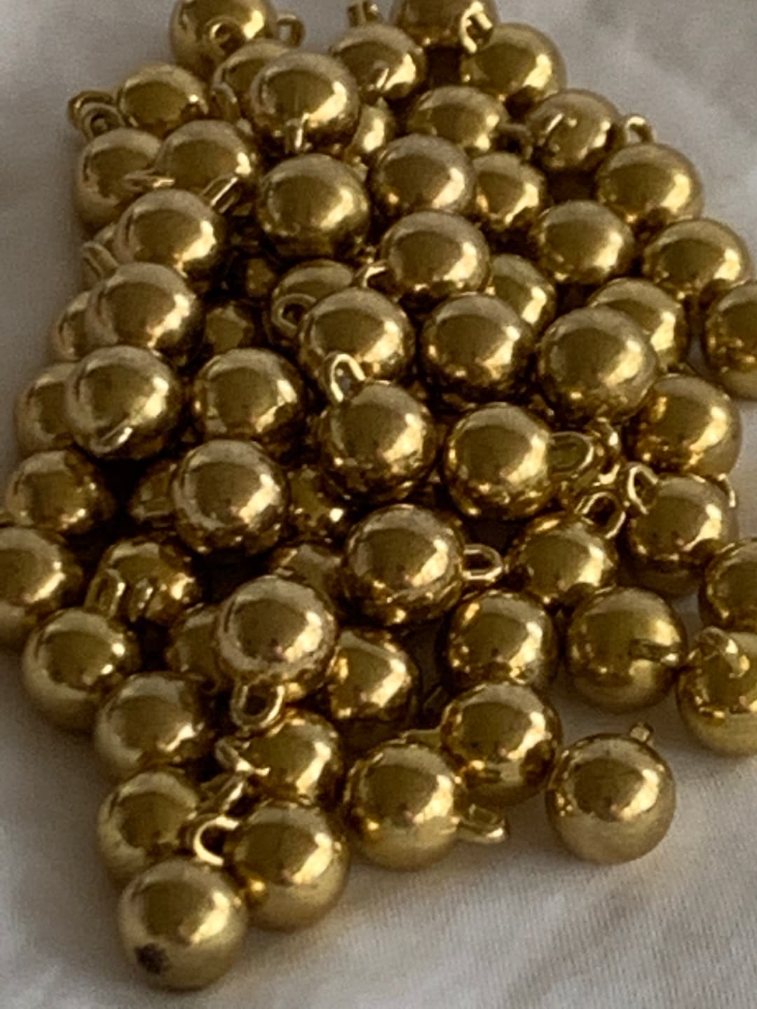 8 Mm True Ball Buttons With Metal Shank, Set of 100 (wholesale Lots ...