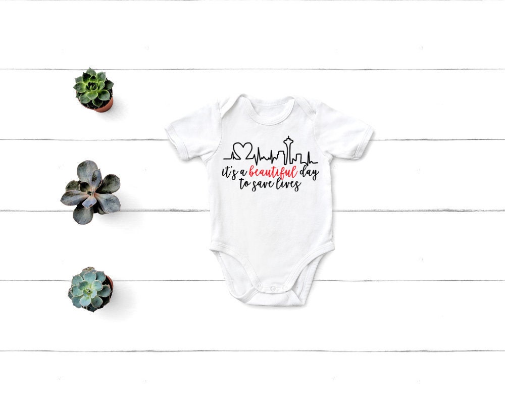 Grey's anatomy baby onesie sale