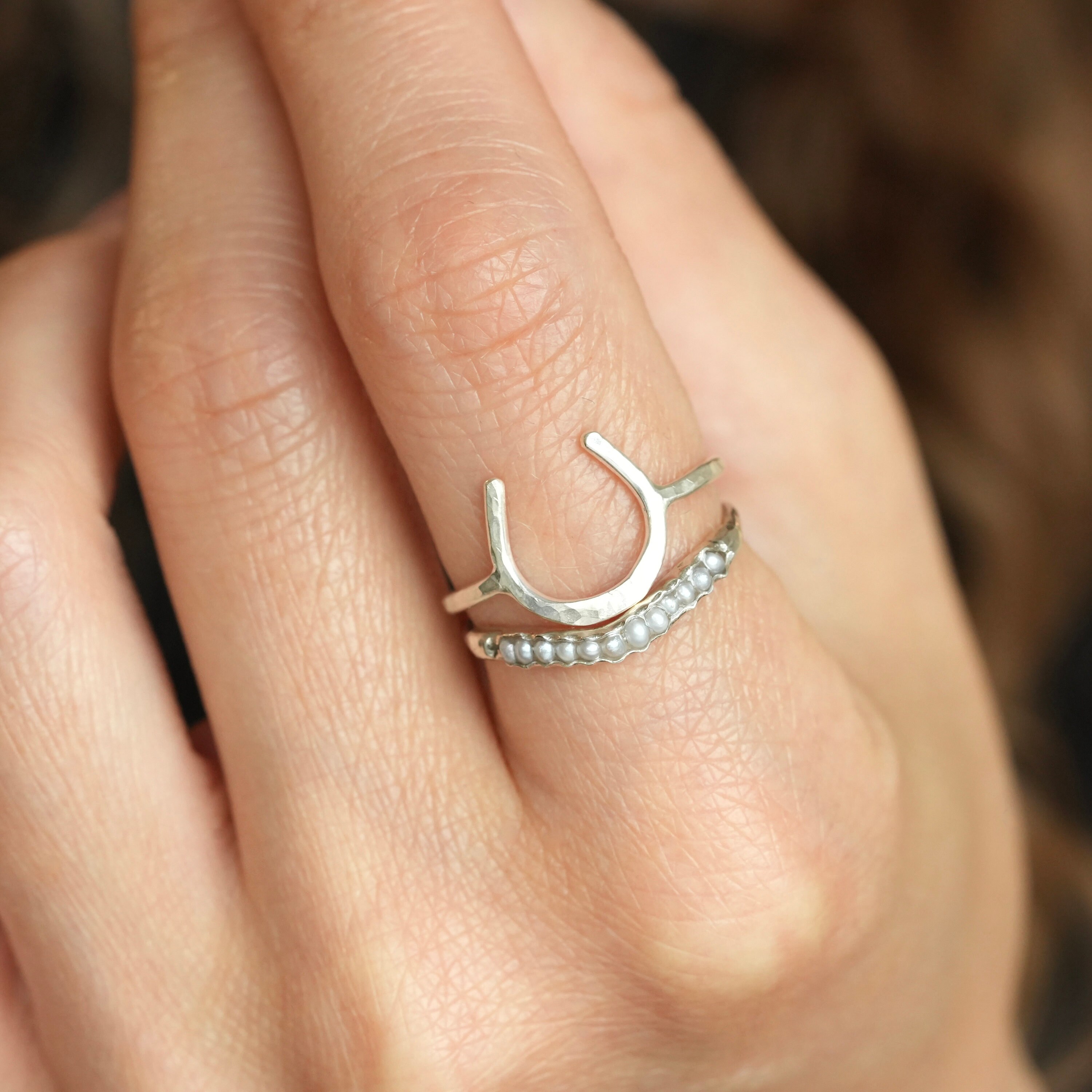 subculture☆ HORSE SHOE GOOD LUCK RING☆