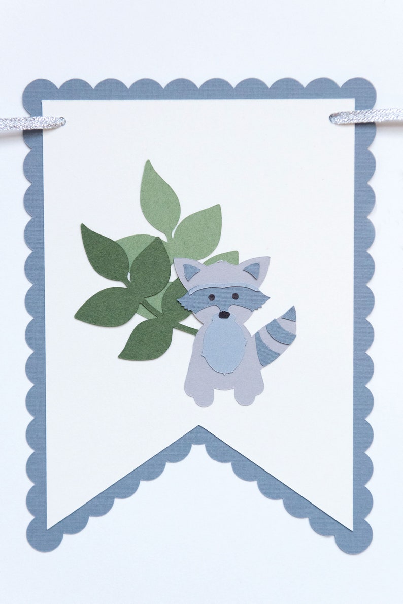 Custom Name Banner Personalized Name Banner Leaf Baby Etsy