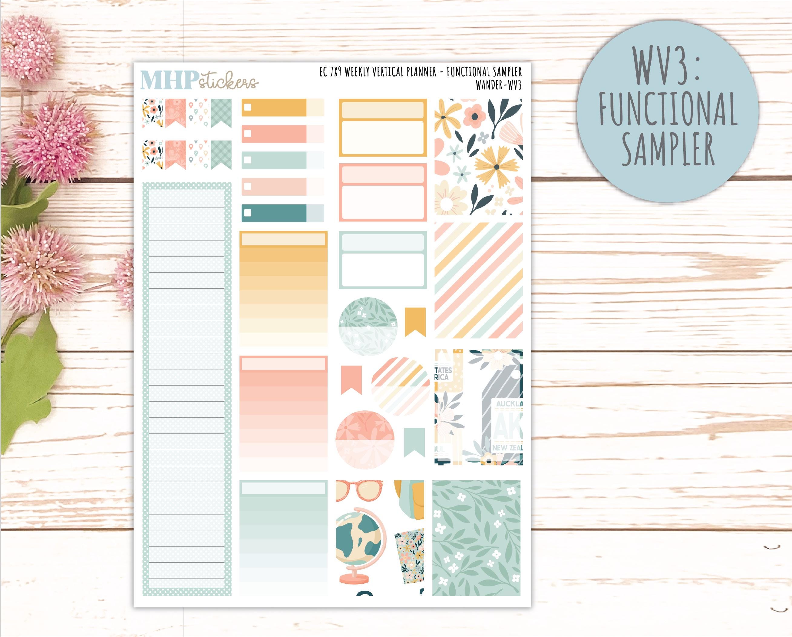 JUNE Weekly Vertical Kits for 7x9 Erin Condren Planners. 2026 ...