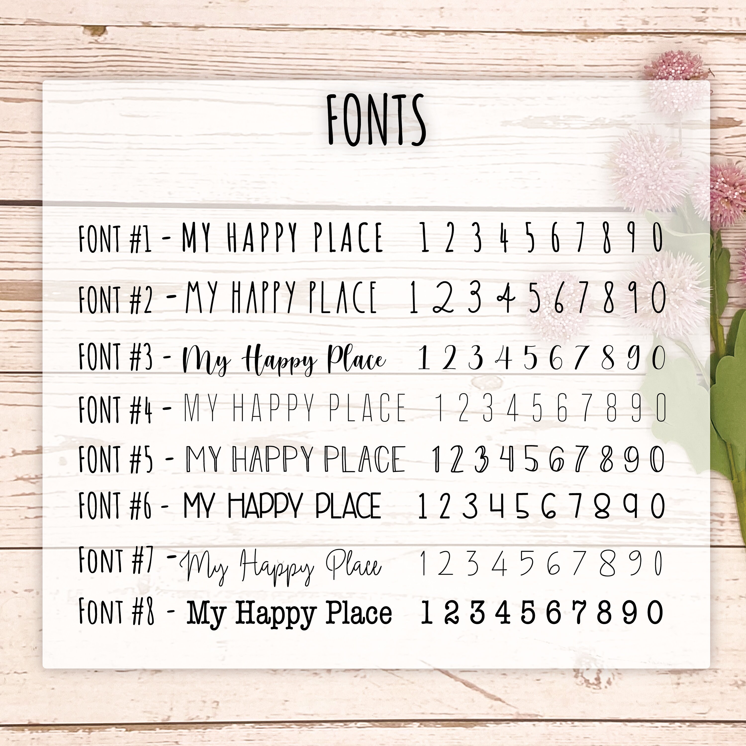 Months and Number Stickers for Planners, Organizers and Bullet Journals  T302 