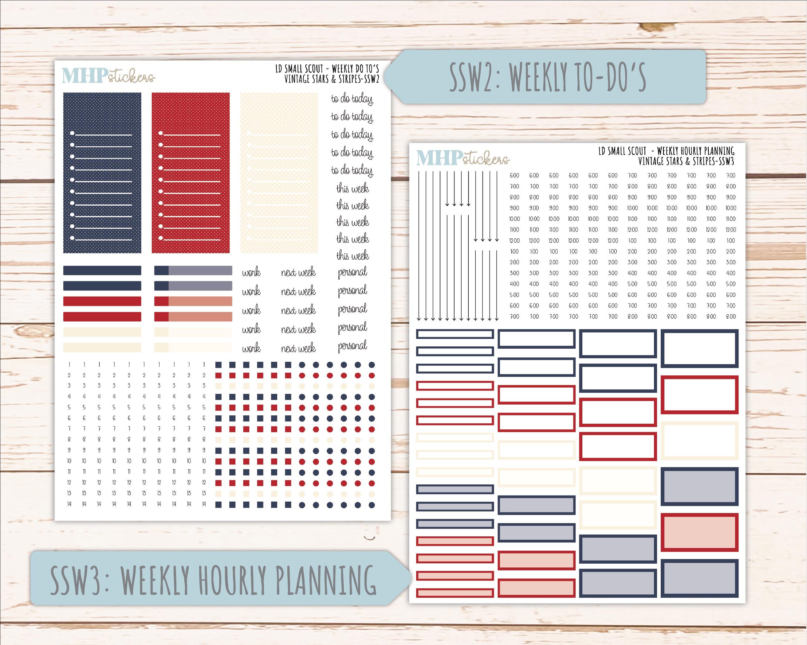 JULY 2026 Stickers for the Small Scout Planner. for Laurel Denise ...