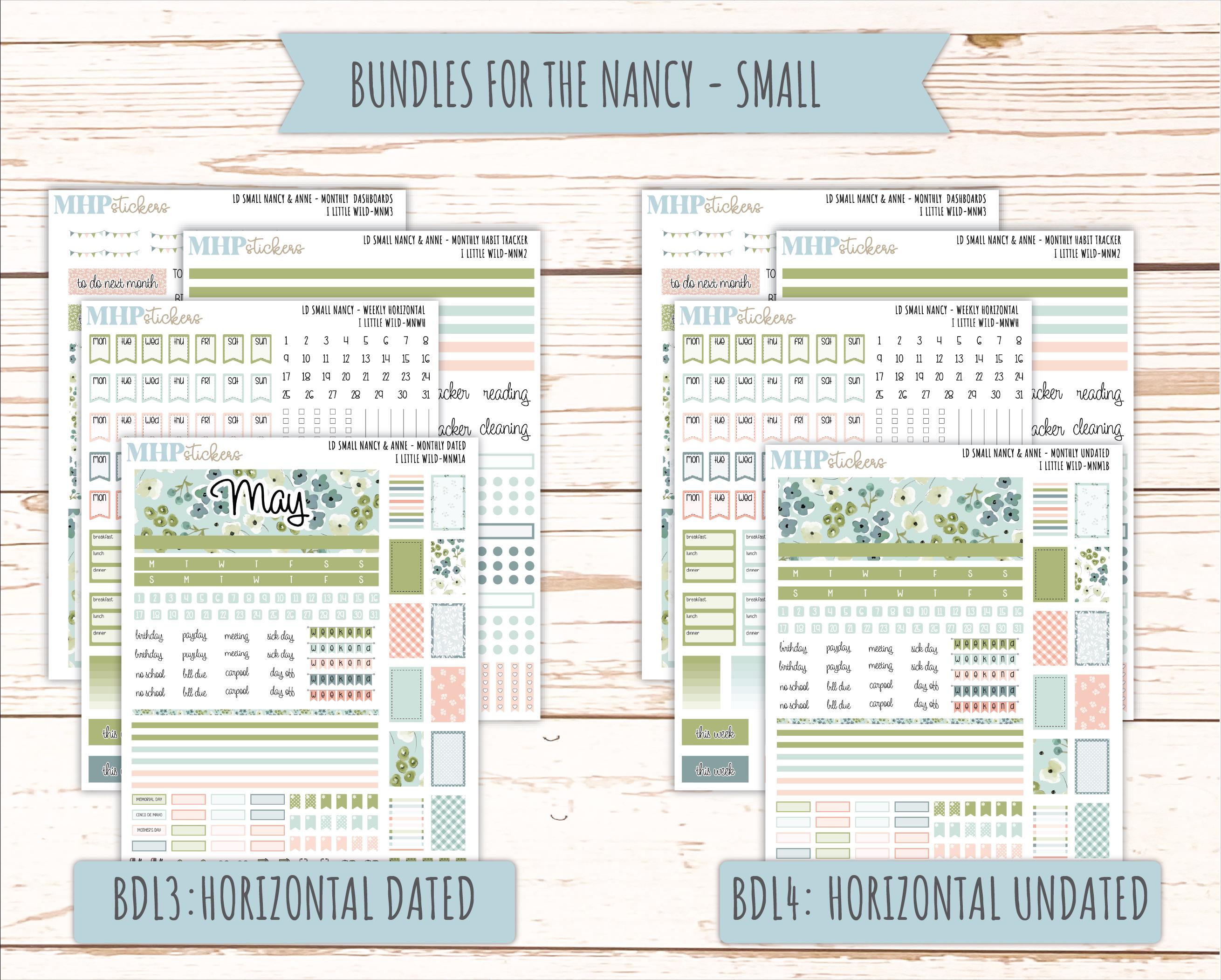 MAY 2026 Stickers for Small Nancy & Anne Laurel Denise Planners "a ...