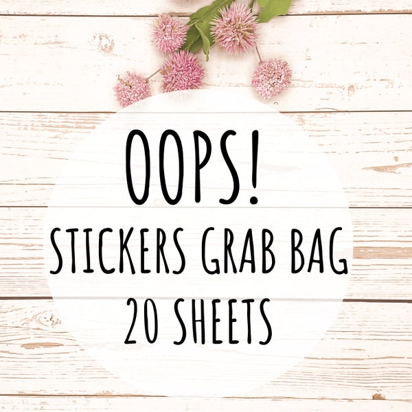 Oops Stickers Grab Bag || OOPS