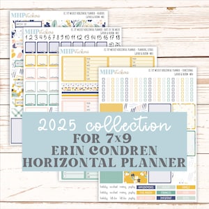 SEPTEMBER Weekly Horizontal Planning Kit for 7x9 Erin Condren Planners. "Gather and Bloom"  || ECWH