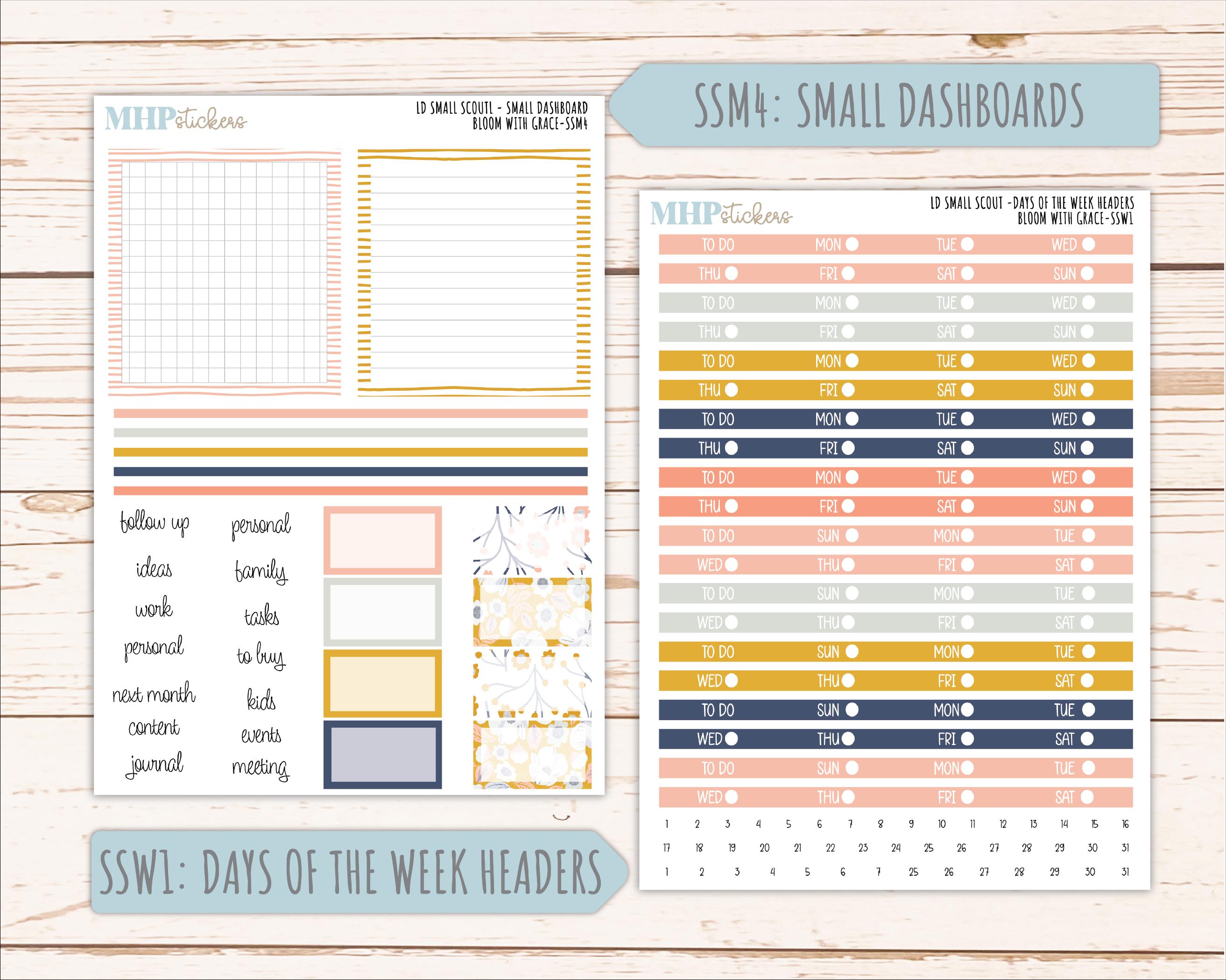 JULY 2026 Stickers for the Small Scout Planner. for Laurel Denise ...