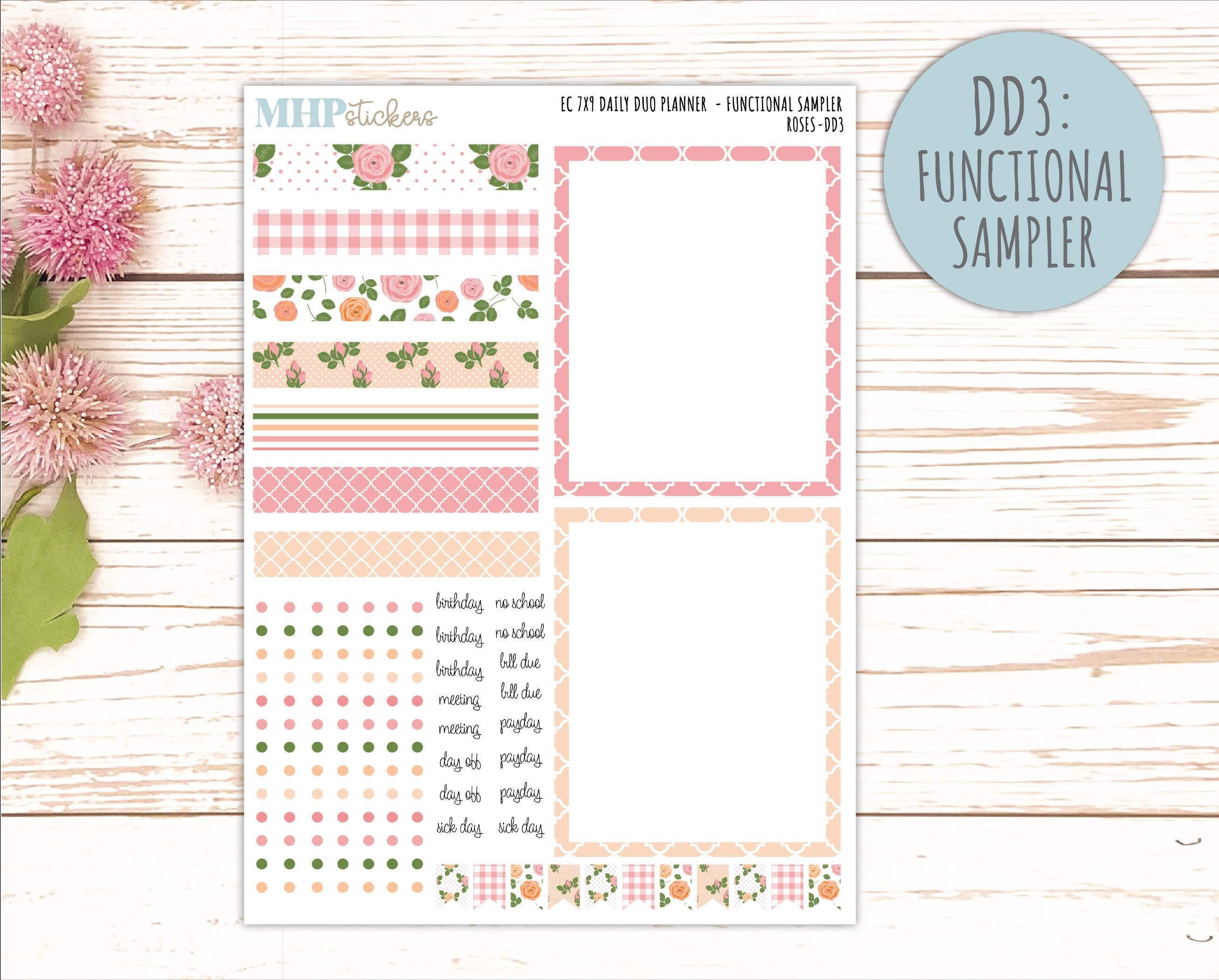 MAY Daily Duo Sticker Kit for 7x9 Erin Condren Planners. 2026 ...