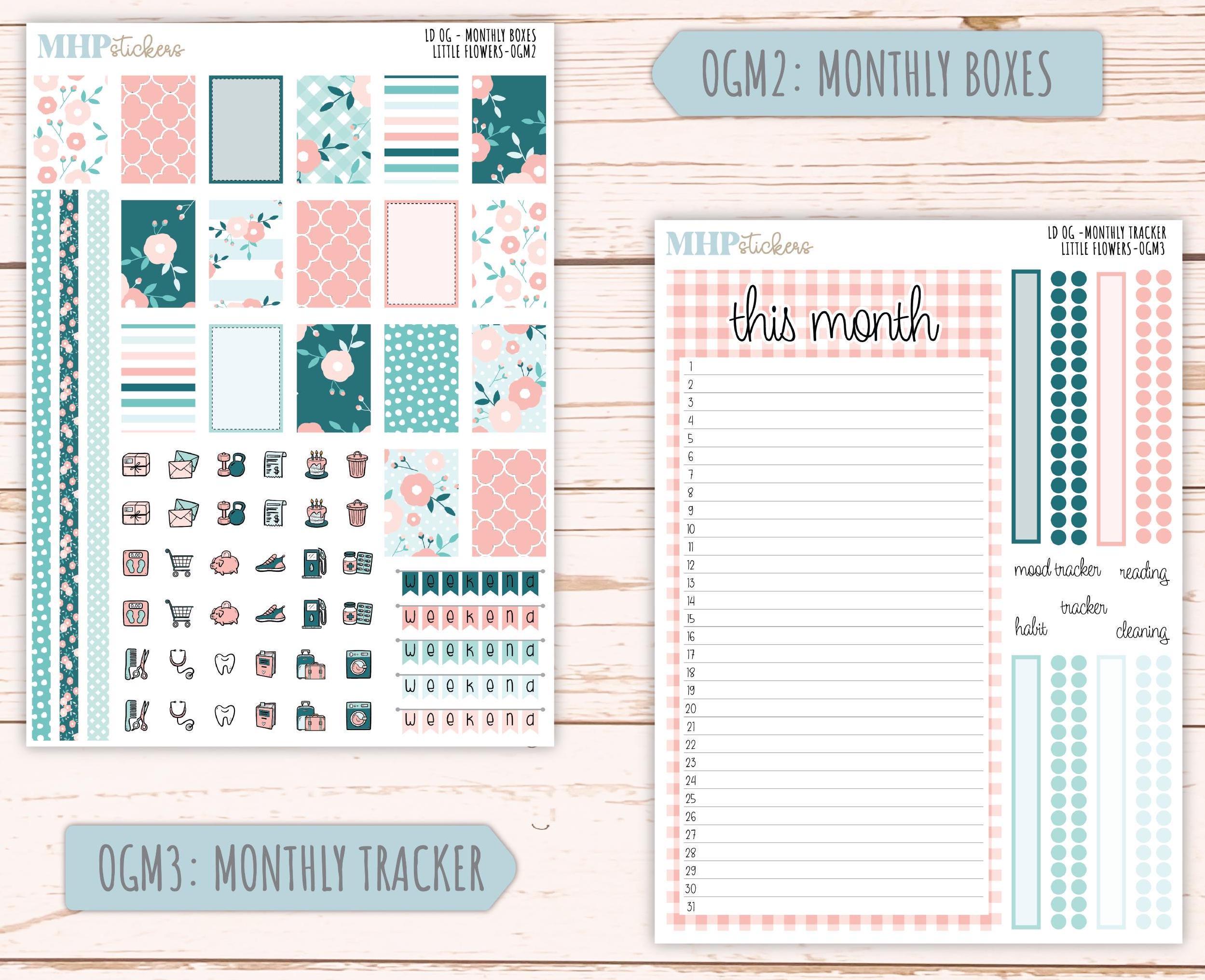 MAY 2025 Stickers for the Large Nancy & Anne Laurel Denise Planner ...
