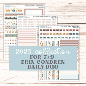 OCTOBER Daily Duo Sticker Kit for 7x9 Erin Condren Planners. "Pumpkins"  || ECDD