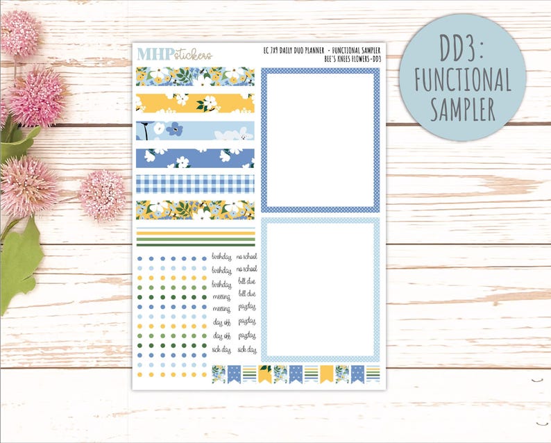 APRIL Daily Duo Sticker Kit for 7x9 Erin Condren Planners. 2026 ...