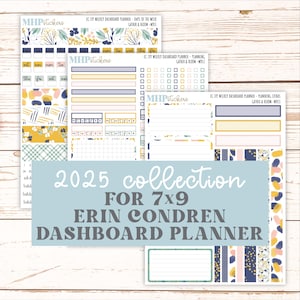 SEPTEMBER Weekly Dashboard Kit for 7x9 Erin Condren Planners. &quot;Gather and Bloom&quot;  || ECWDS