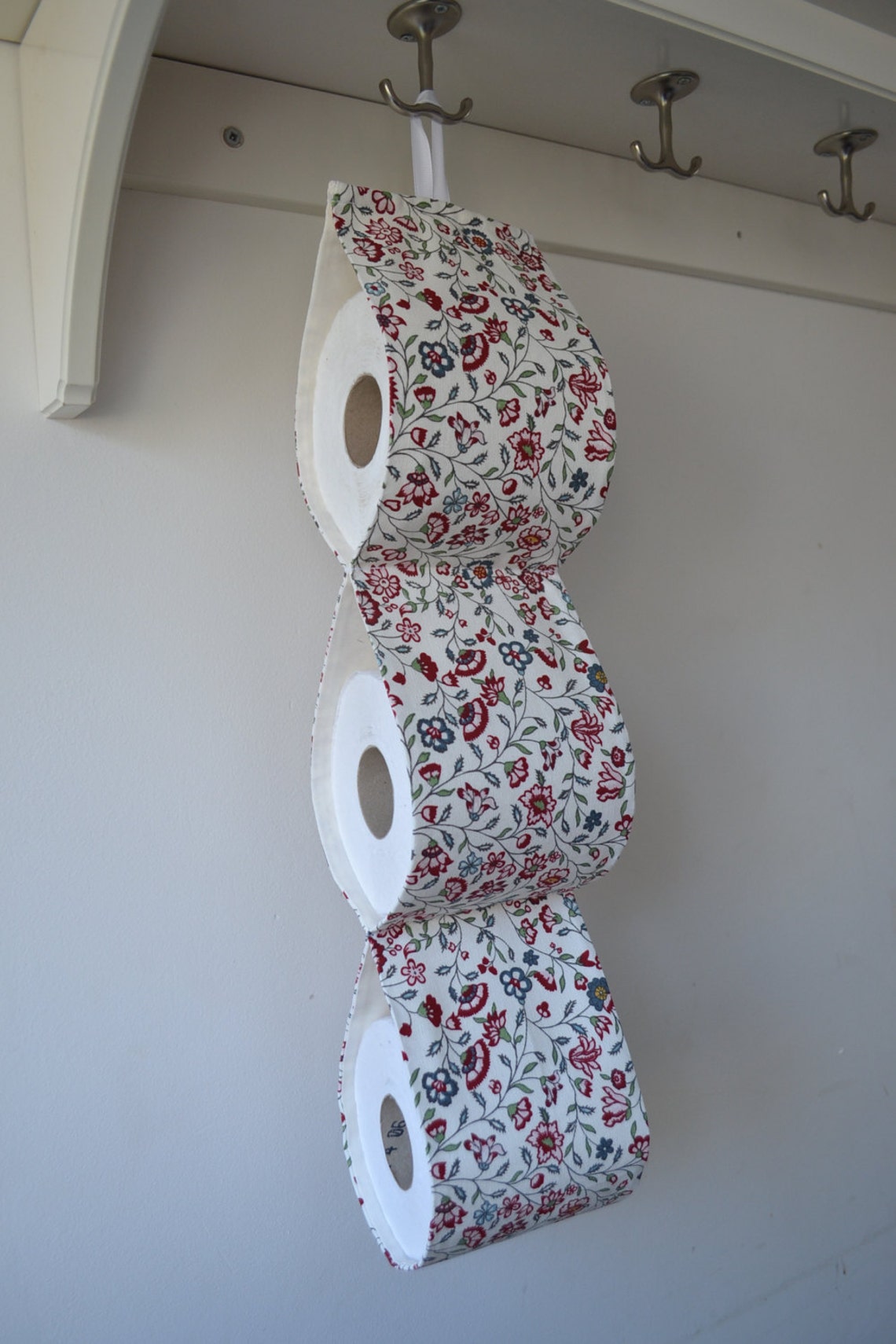 Smart Storage Toilet Paper Holder Storage at the Wall /2- 3-4 Rolls ...