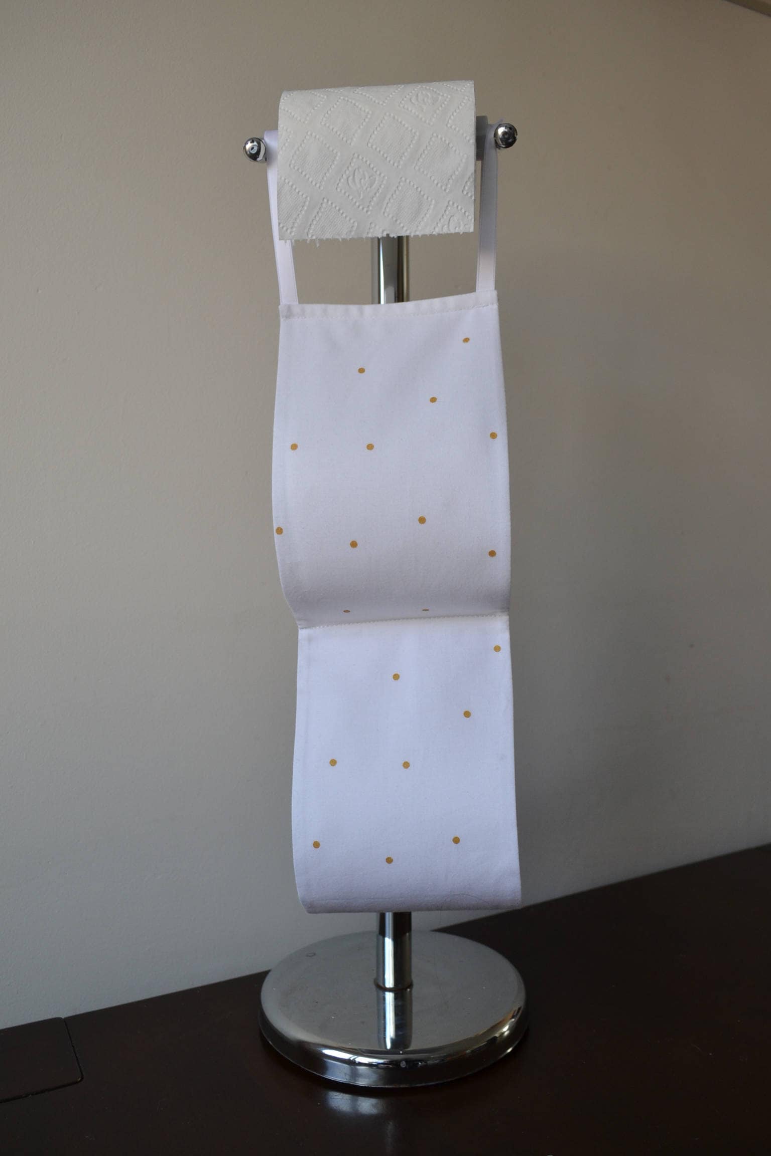 Accesorios de baño blanco pequeño ahorrador de espacio de | Etsy