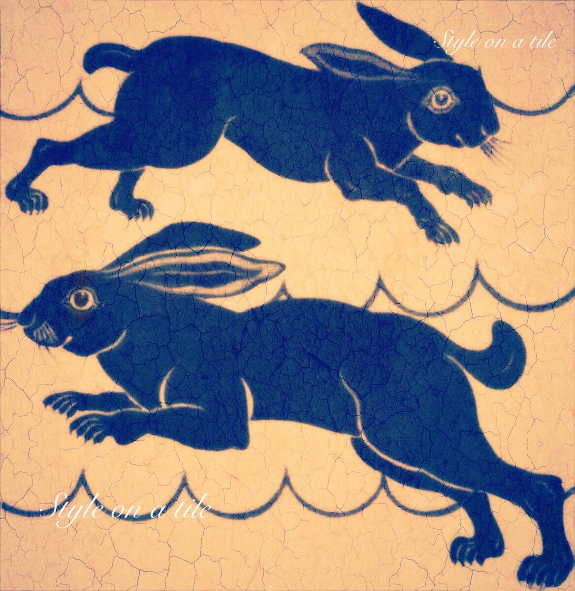 Fireplace Kitchen Red Arts /& Crafts William Morris Brer Rabbit Tiles