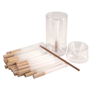 Habibi EasyFill – Biodegradable Prerolled Tubes – Premium Filter Tip Tube – Unrefined & Raw Cigarette Tubes – 24 Pack, Natural (8mm)
