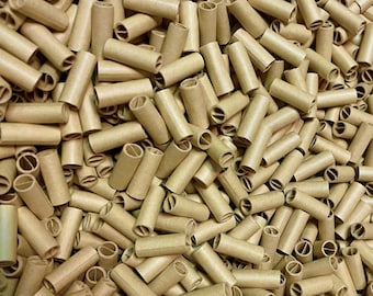 Bulk Pre-Rolled Paper Filter Tips | 7mm x 18mm, Unbleached (50,000pc)