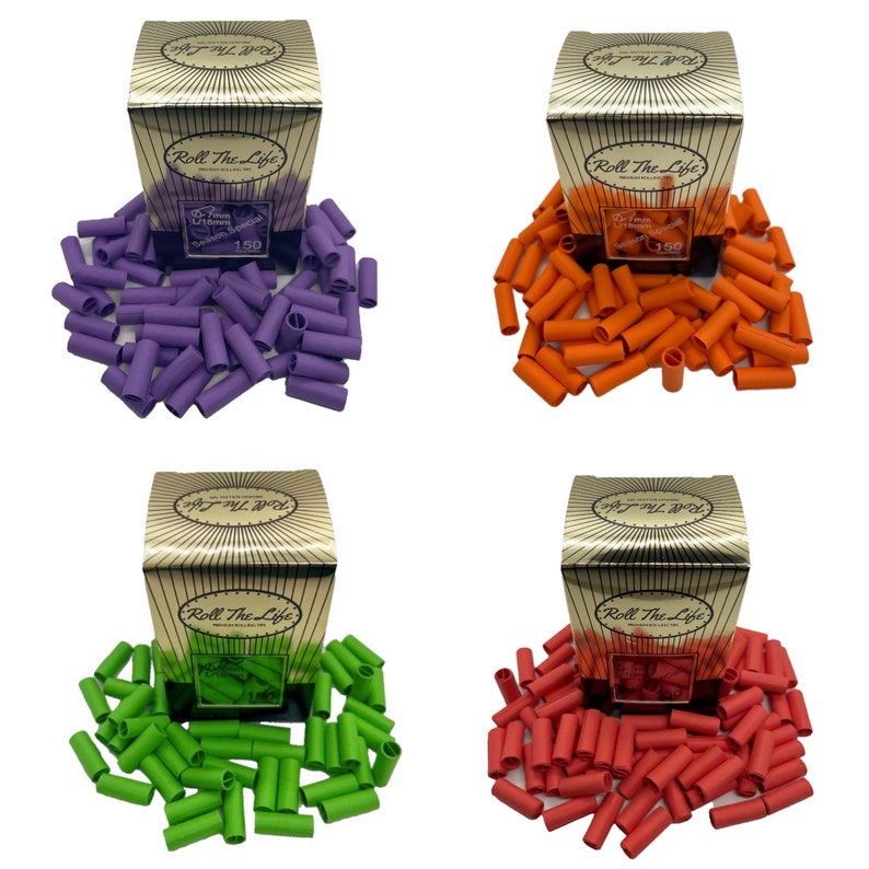 150-delig 420 bedrukte filtertips, voorgerold 7 mm afbeelding 5