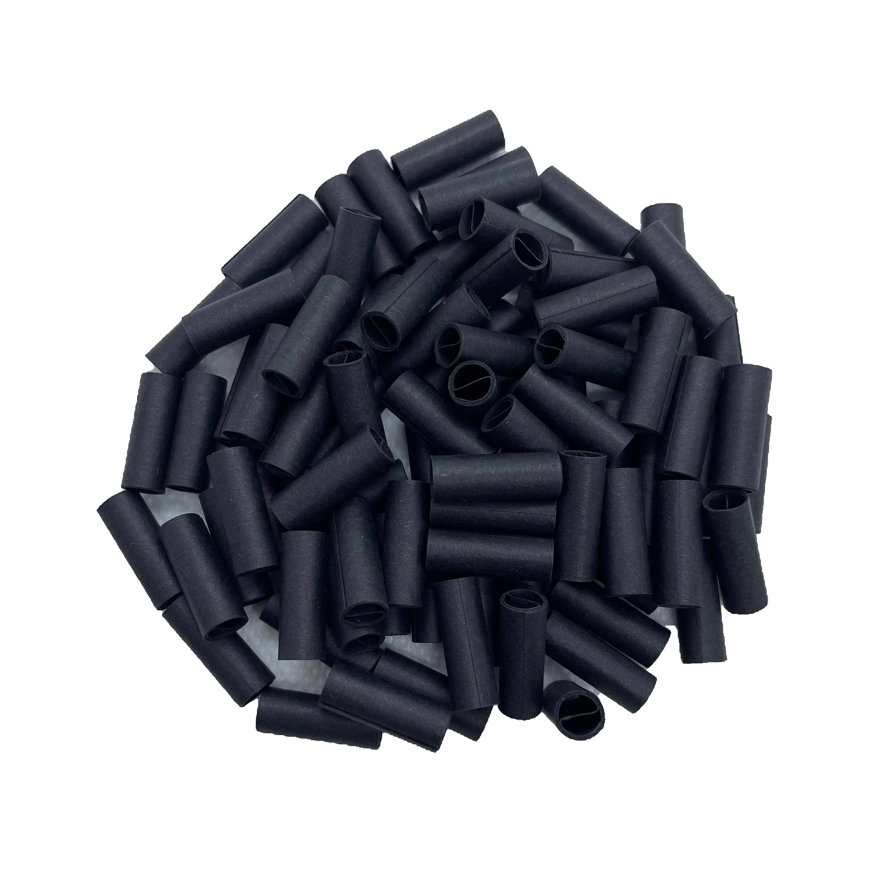 black filter cigarettes 120pc Black Biodegradable Filter Tips, 7mm