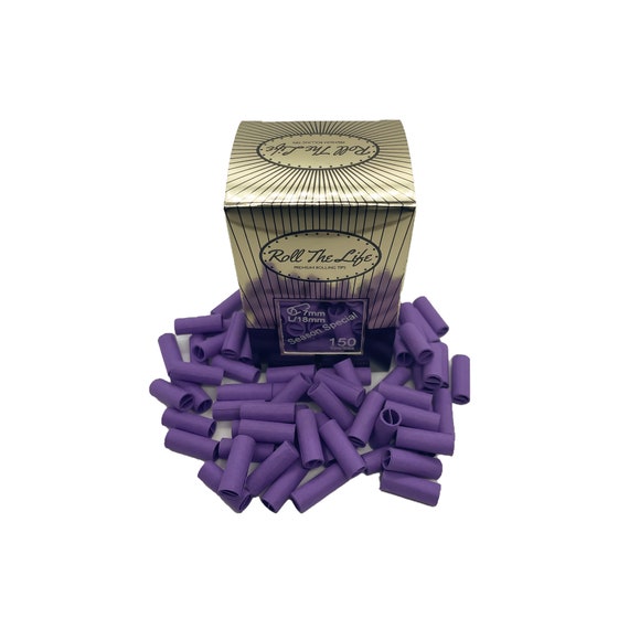 Buy 150 Purple Filter Tips, Pre-rolled Paper Filters, Filter Tips, 7mm  Online in India