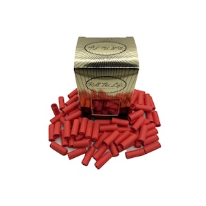 150pc Red Filter Tips, Biodegradable Cigarette Filter Tips, Roll The Life Raw Filters, Pre-Rolled Rolling Paper Filters, Filter Tips, 7mm