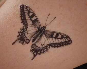 Butterfly Tattoo Etsy