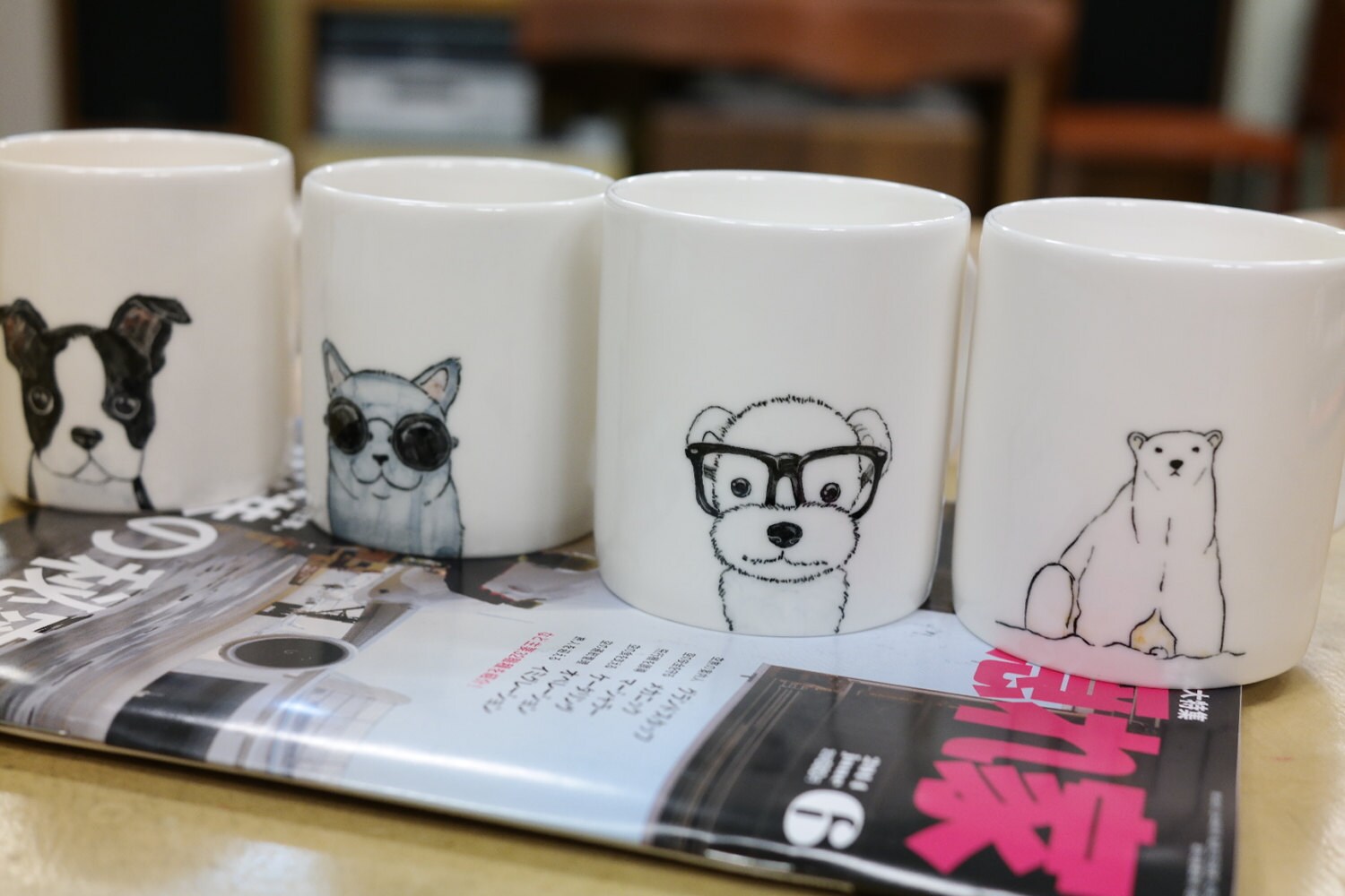 Custom Made Pet Mug Hand Painted Animal Mug Cup Etsy