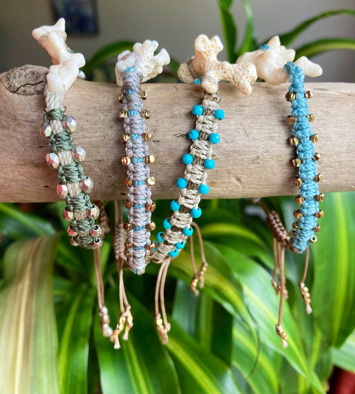 Coral Bracelets / Ocean Jewelry / Kauai Hawaii / Island Etsy