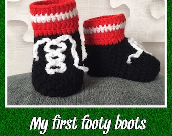 My first footy booties