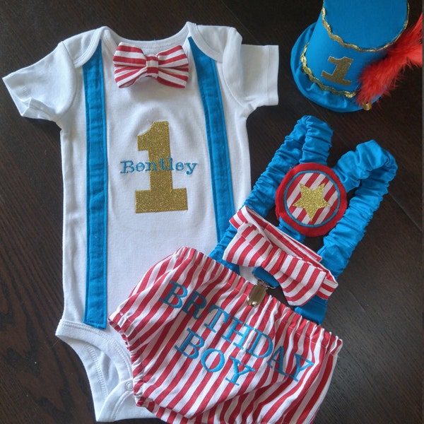 Circus Birthday Outfit Etsy