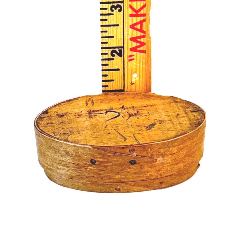 Antique Tiny Bentwood Pantry Box - Etsy