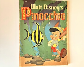 Pinocchio: Paperback Whitman Publishing 1939