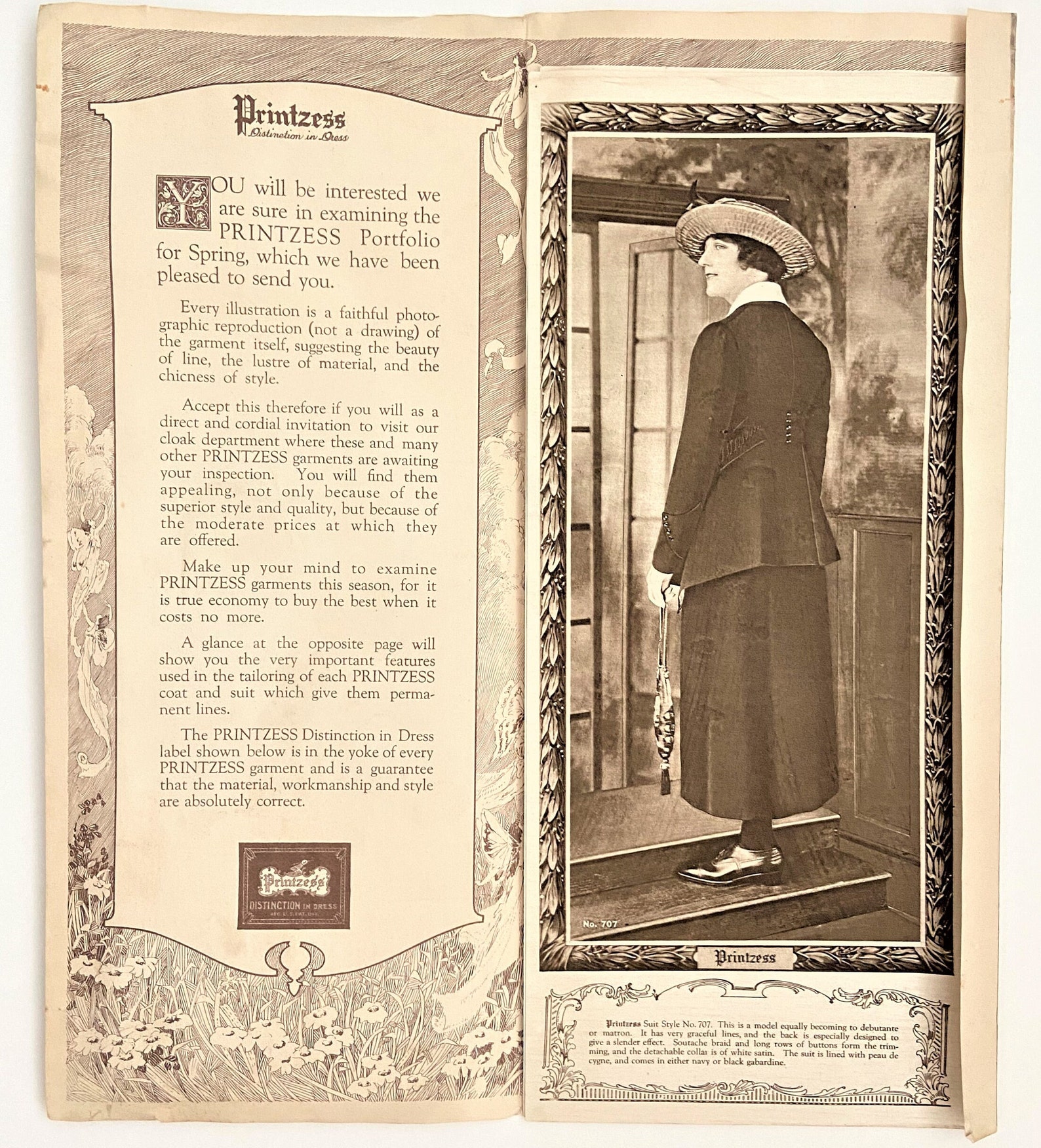 The Printzess Art Portfolio Advertisement: Spring and Summer - Etsy