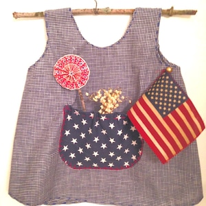 Patriotic Little Dress Decoration