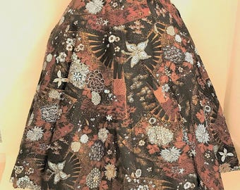 Vintage Glitter Skirt by Junior Set: Never Worn Size 9