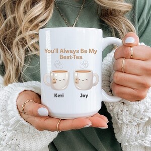 Best Friend Gift, Custom Bestie Mug, Personalized Best Friend Gift, Friendship mug, Friend Birthday, Christmas Gift, Long Distance
