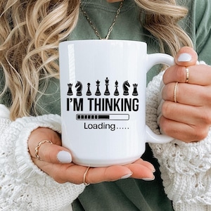 Chess Mug, Chess Lovers, Chess Player Gift, Chess Gift, Mug For Chess Player, Gift for Chess Player