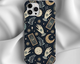 Tarot Card Phone Case, Astrology Phone Cover, Celestial Case, Fortune Teller Design, Gifts for Astrology Lovers, Boho, iPhone 17, Samsung