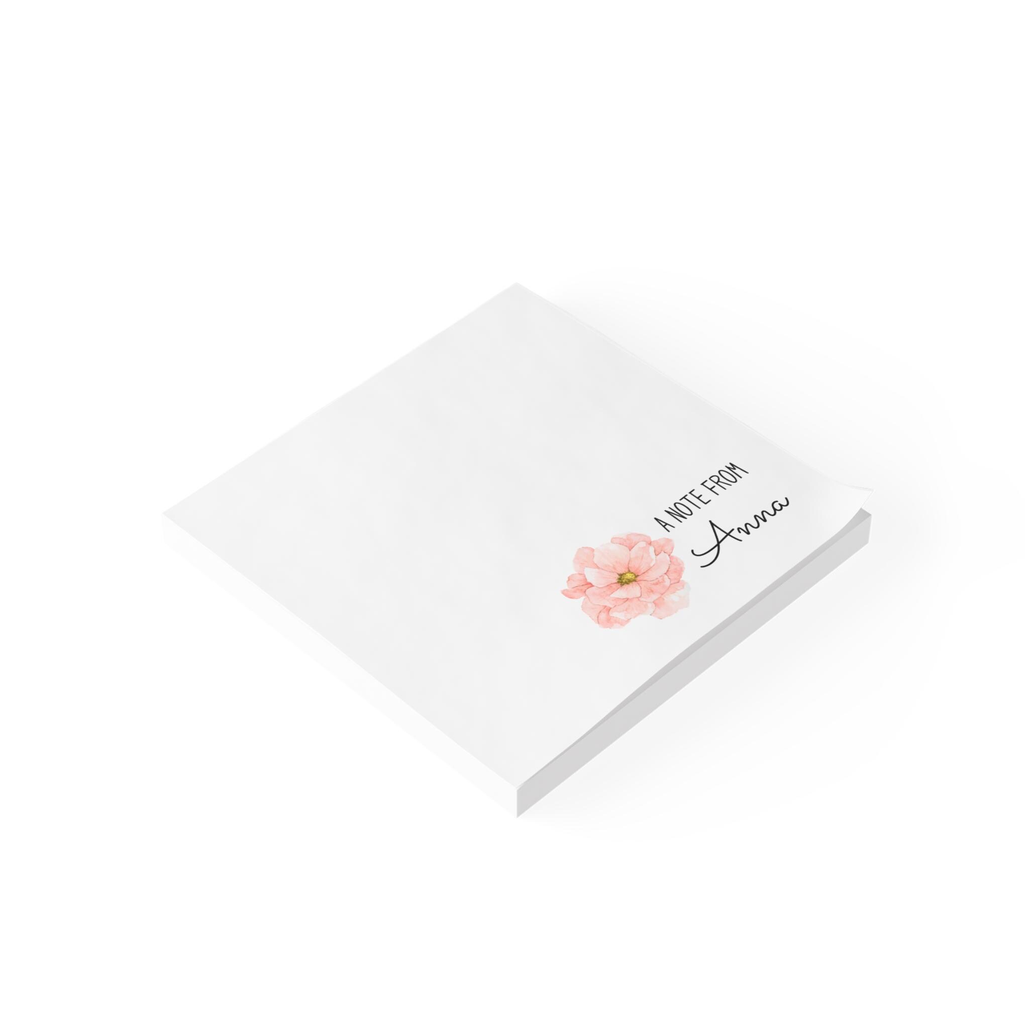 Personalized Custom Name Sticky Notes Post-it® Note Pads, Custom Name ...