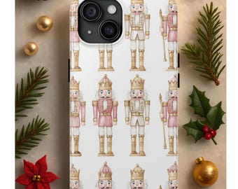 Nutcracker Phone Case, Christmas iPhone Cover, Holiday King Soldier Case, Cute Festive Protective Phone Accessories, iPhone 17
