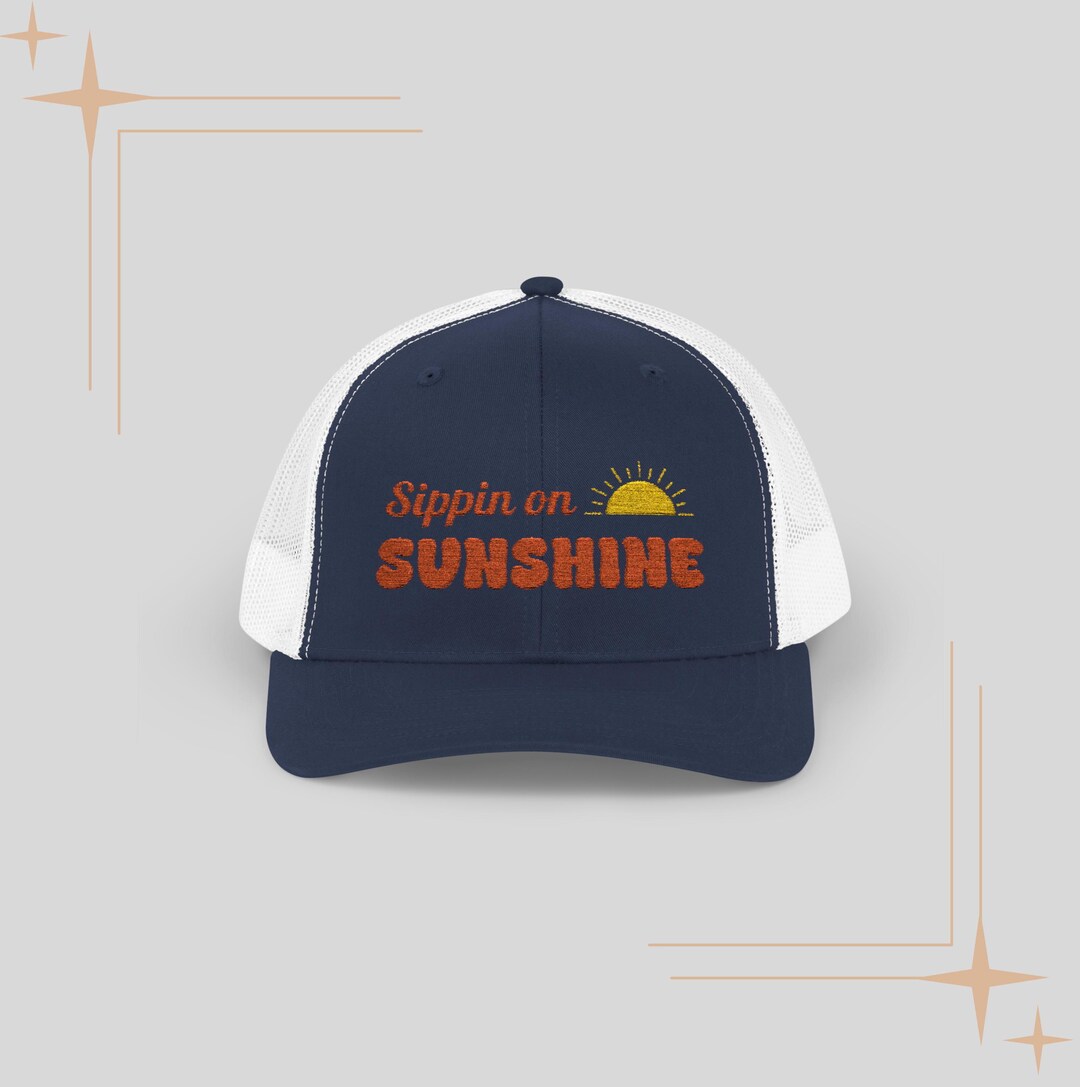 SUMMER SIPPIN' TRUCKER HAT