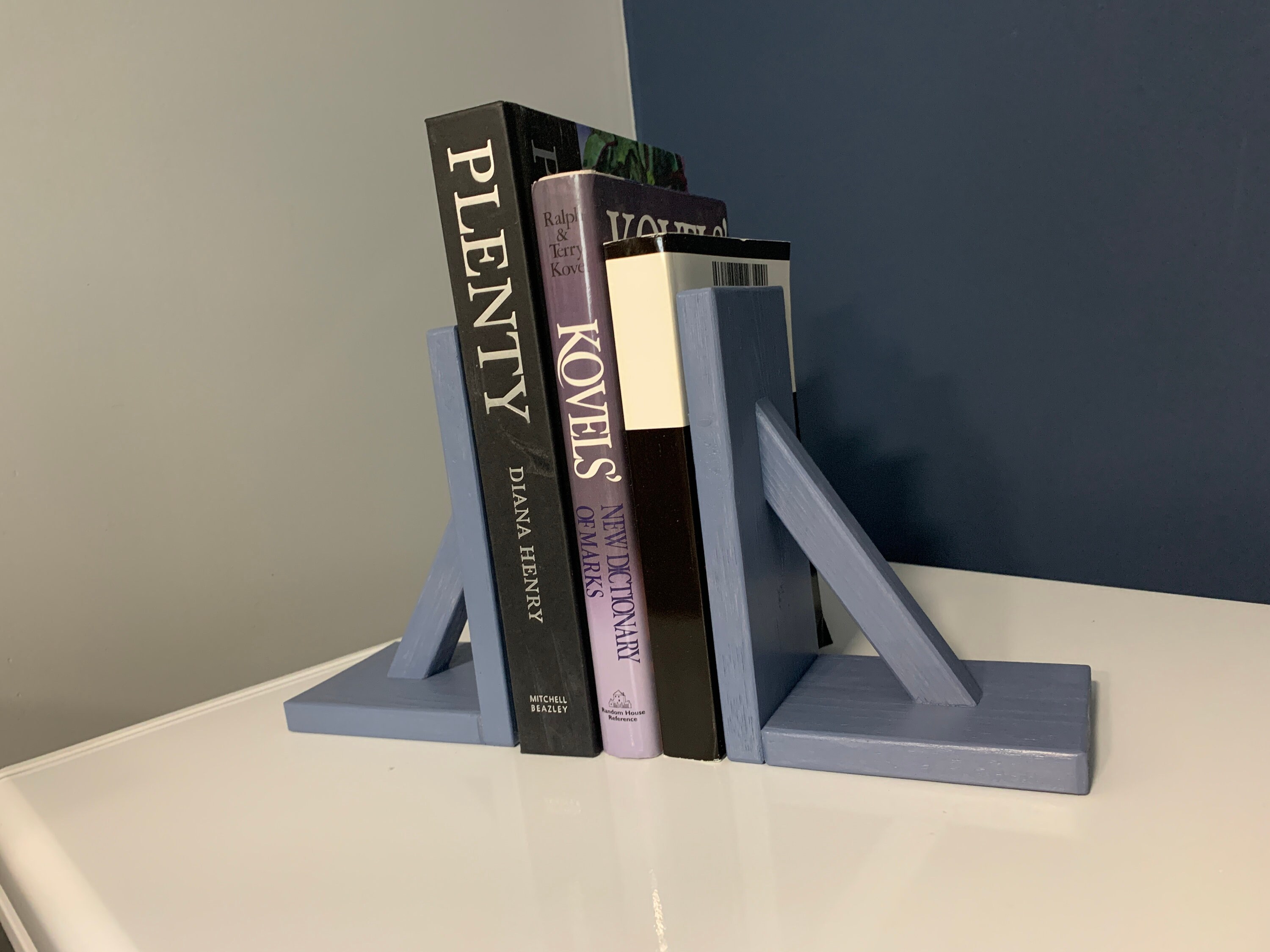 A Pair of Stylish Handmade bookends wooden bookends Etsy