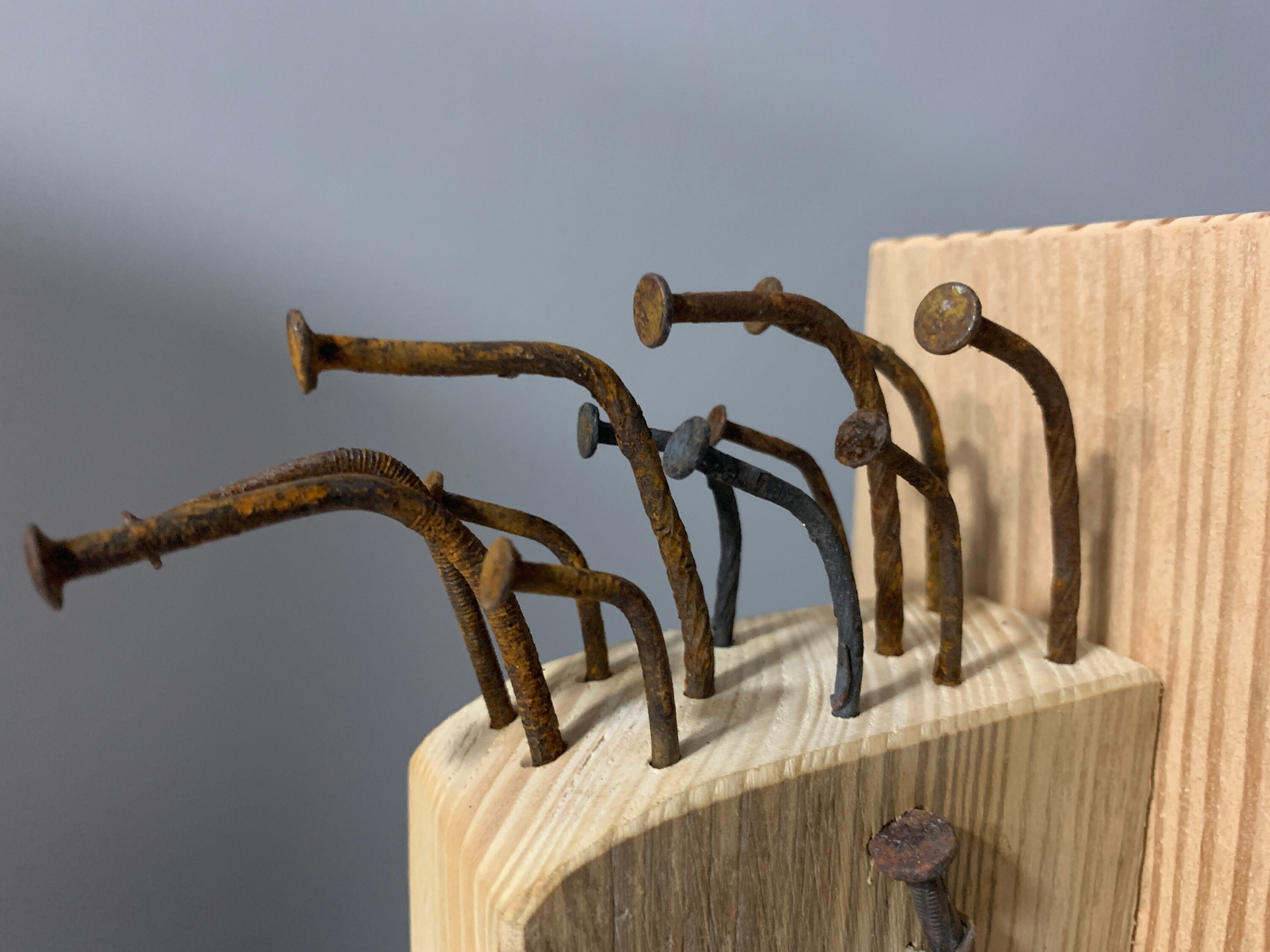 Handgemachte rustikale industrielle Buchstützen Holz | Etsy