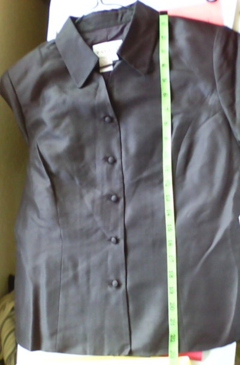 ADRIANNA PAPELL Designer Black Jacket is Black Jacket is Jacket for Evening Wear is Silk Jacket is Vintage Adrianna Papell