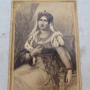 Antique CDV carte de visite card photo boy wicker chair Jesse Allen Sanbornton Bridge NH photographer