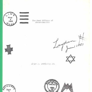 Post Offices Massachusetts Doubleday book postal history stamp collecting Philatelic postal history stamp