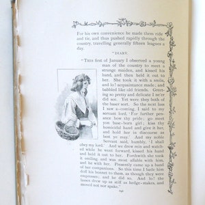 Cloister Hearth Reade Victorian Romance Vol II Antique Book Johnson Art Cloister Hearth Reade Victorian Romance Vol II Antique Book Johnson Art