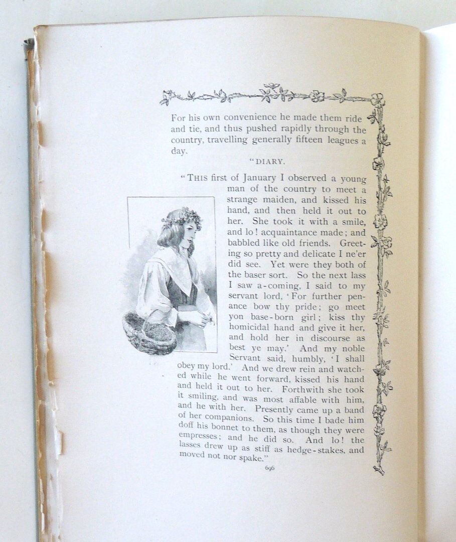 Cloister Hearth Reade Victorian Romance Vol II Antique Book Etsy