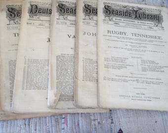 5 Seaside Library Muno NY books 1881